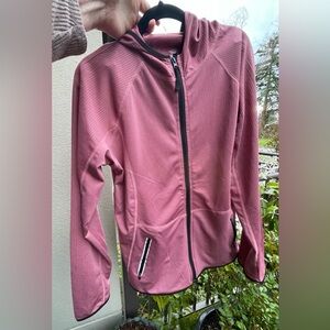 Elegant Mauve Bomber Jacket